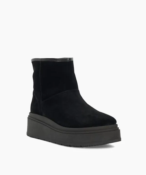 Dune London Ankle Boots Podsey Black Faux Shearling Lined Platform Boots Dune London Black 8211 Women Dune London Ankle Boots Podsey Black Faux Shearling Lined Platform Boots Dune London Black 8211 Women