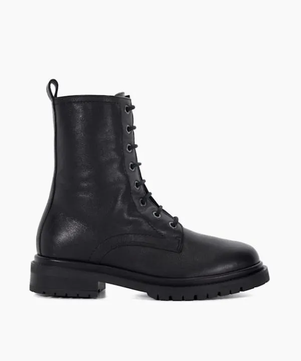 Dune London Ankle Boots Prestonne Black Leather Cleated Sole Biker Boots Dune London Black 8211 Women Dune London Ankle Boots Prestonne Black Leather Cleated Sole Biker Boots Dune London Black 8211 Women