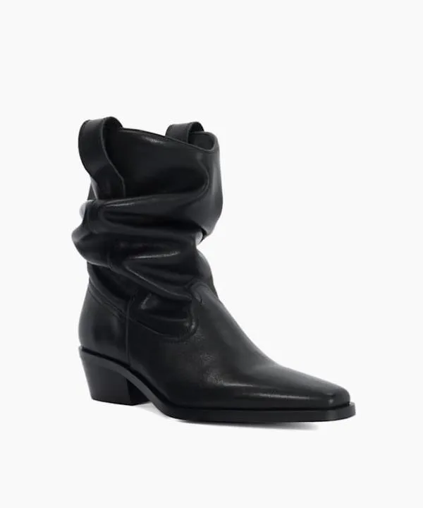 Dune London Ankle Boots Prims Black Relaxed Western Boots Dune London Black 8211 Women