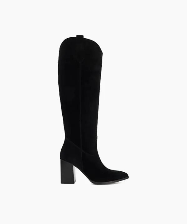 Dune London Black Boots Tavern Black Mid Suede KneeHigh Boots Dune London Black 8211 Women Dune London Black Boots Tavern Black Mid Suede KneeHigh Boots Dune London Black 8211 Women