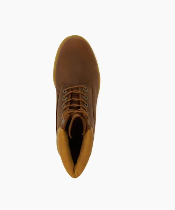 Dune London Casual Boots 6 Inch Premium Brown Leather LaceUp Boots Dune London Brown 8211 Men