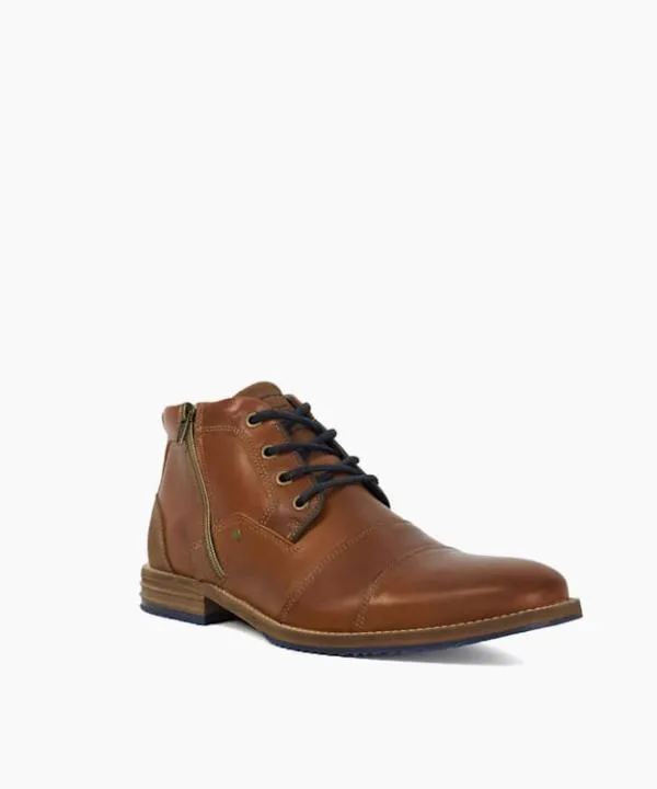 Dune London Casual Boots Captains Tan Double Toe Cap Detail Leather Boots Dune London Brown 8211 Men Dune London Casual Boots Captains Tan Double Toe Cap Detail Leather Boots Dune London Brown 8211 Men