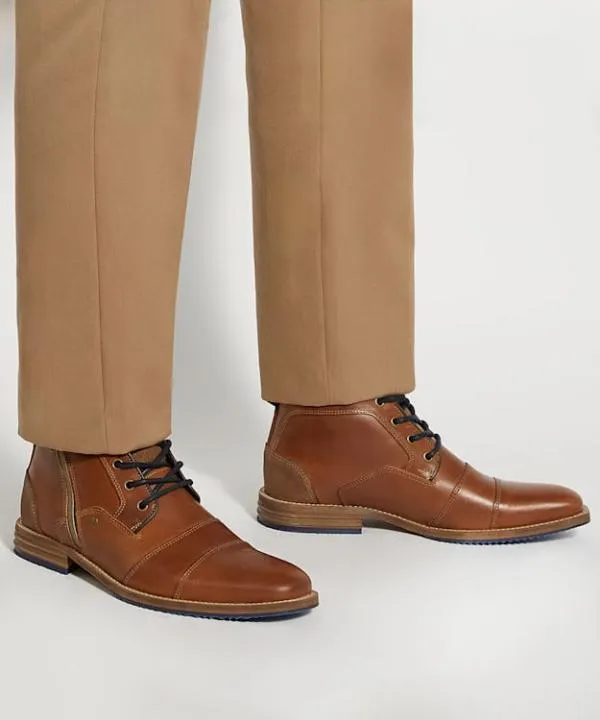 Dune London Casual Boots Captains Tan Double Toe Cap Detail Leather Boots Dune London Brown 8211 Men Dune London Casual Boots Captains Tan Double Toe Cap Detail Leather Boots Dune London Brown 8211 Men