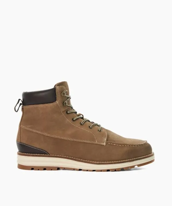 Dune London Casual Boots Cillian Taupe Leather Wedge Hiker Boots Dune London Neutral 8211 Men Dune London Casual Boots Cillian Taupe Leather Wedge Hiker Boots Dune London Neutral 8211 Men