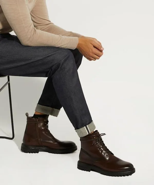 Dune London Casual Boots Concepts Brown Casual Leather LaceUp Boots Dune London Brown 8211 Men Dune London Casual Boots Concepts Brown Casual Leather LaceUp Boots Dune London Brown 8211 Men