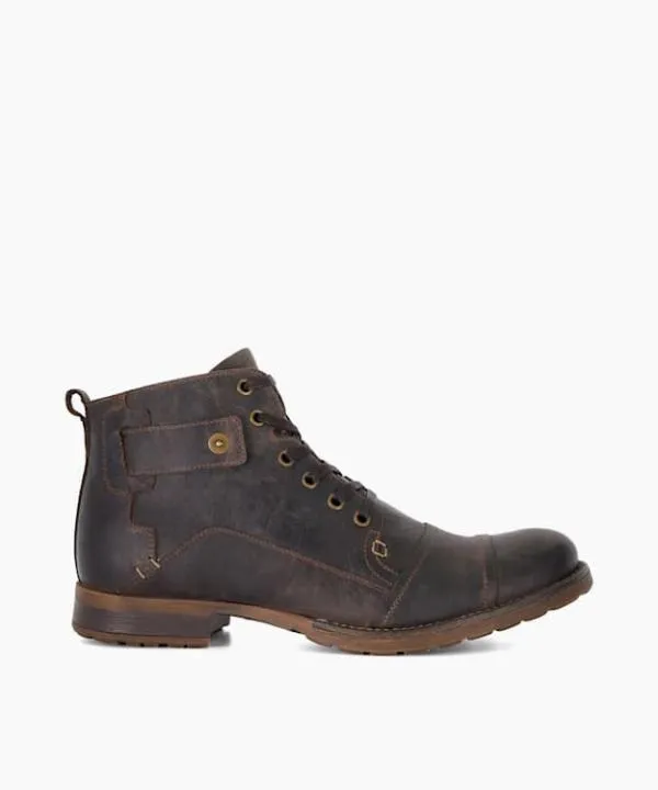 Dune London Casual Boots Simon Dark Brown Leather Seam Detail Boots Dune London Brown 8211 Men Dune London Casual Boots Simon Dark Brown Leather Seam Detail Boots Dune London Brown 8211 Men
