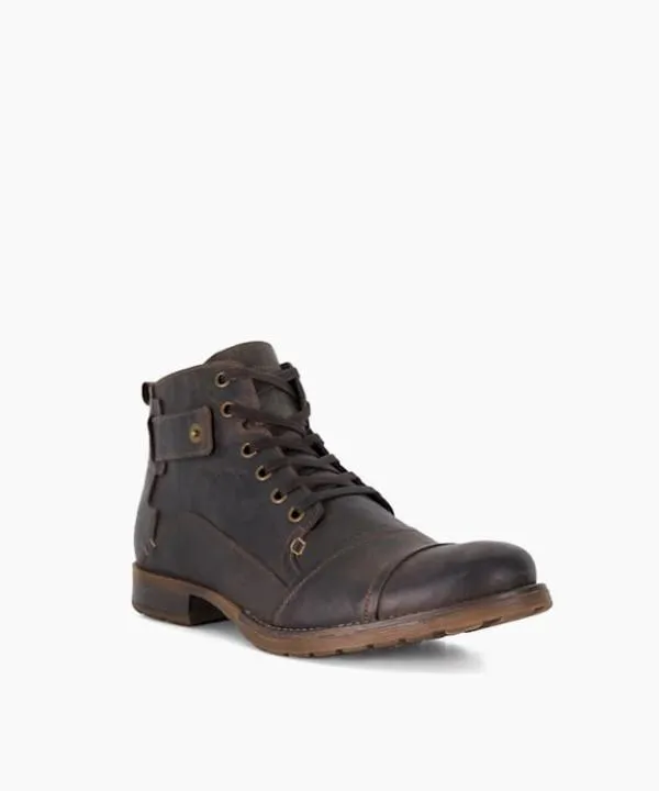 Dune London Casual Boots Simon Dark Brown Leather Seam Detail Boots Dune London Brown 8211 Men Dune London Casual Boots Simon Dark Brown Leather Seam Detail Boots Dune London Brown 8211 Men