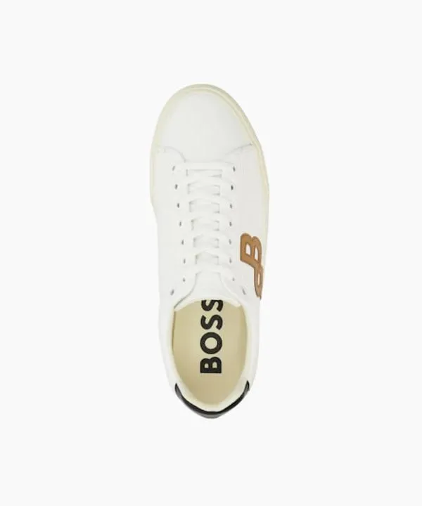 Dune London Casual Shoes Aiden Tenn White Monogram Detail Trainers Dune London White Synthetic 8211 Men Dune London Casual Shoes Aiden Tenn White Monogram Detail Trainers Dune London White Synthetic 8211 Men