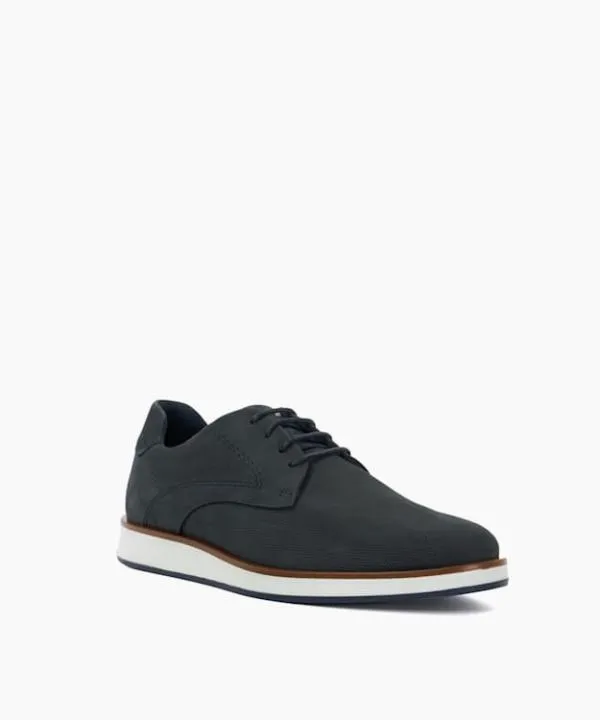Dune London Casual Shoes Beko Navy Wide Fit Lace Up Shoes Dune London Blue 8211 Men