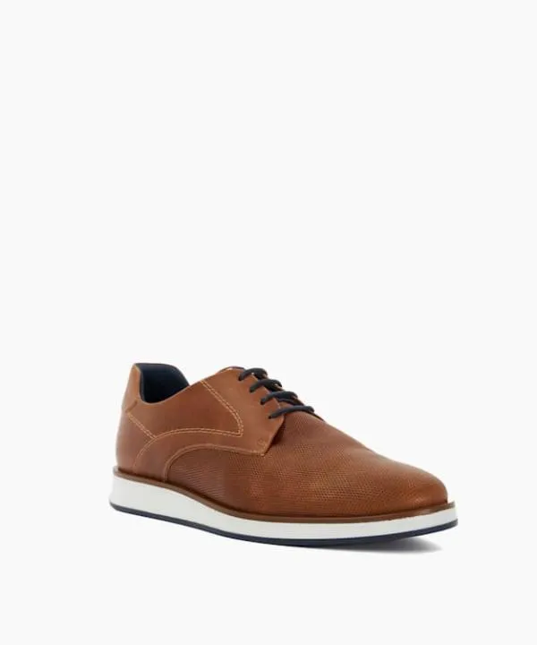 Dune London Casual Shoes Beko Tan Wide Fit Lace Up Shoes Dune London Brown 8211 Men