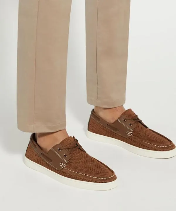Dune London Casual Shoes Blaizerss Tan Knitted Boat Shoes Dune London Brown 8211 Men Dune London Casual Shoes Blaizerss Tan Knitted Boat Shoes Dune London Brown 8211 Men