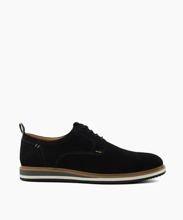 Dune London Casual Shoes Blaksley Black Nubuck Hybrid Brogues Dune London Black 8211 Men