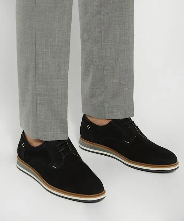 Dune London Casual Shoes Blaksley Black Nubuck Hybrid Brogues Dune London Black 8211 Men Dune London Casual Shoes Blaksley Black Nubuck Hybrid Brogues Dune London Black 8211 Men