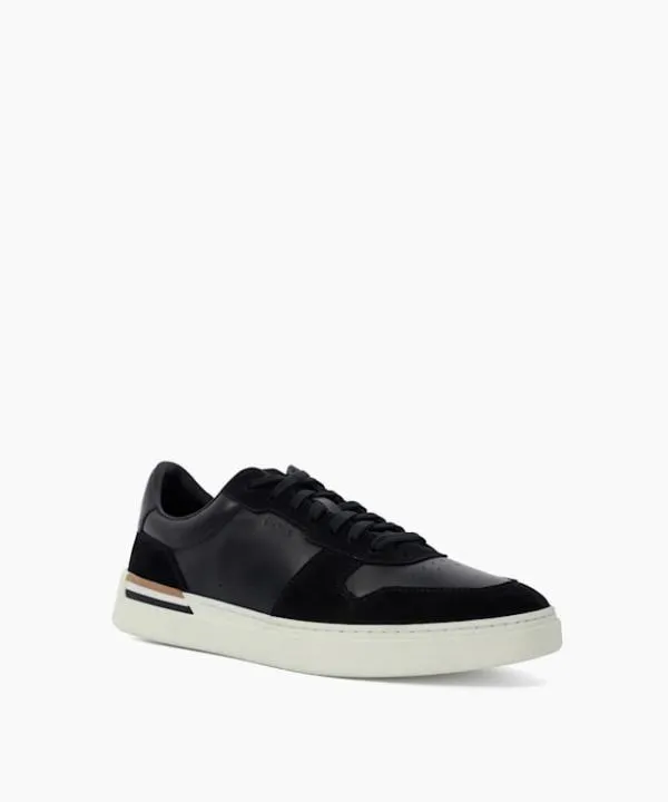 Dune London Casual Shoes Clint Tenn Black Branded LaceUp Cupsole Trainers Dune London Black 8211 Men Dune London Casual Shoes Clint Tenn Black Branded LaceUp Cupsole Trainers Dune London Black 8211 Men