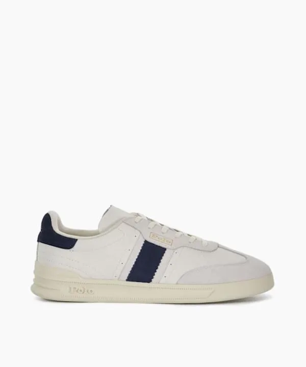 Dune London Casual Shoes Htr Aera White Court Leather LaceUp Trainers Dune London White 8211 Men