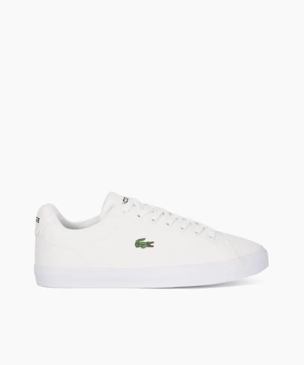 Dune London Casual Shoes Lerond White Logo Detail Trainers Dune London White Canvas 8211 Men