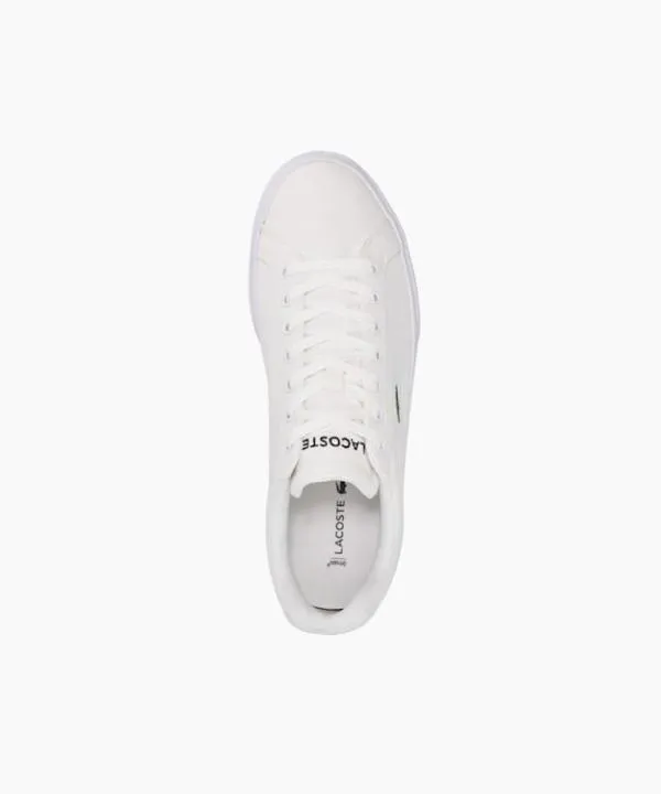 Dune London Casual Shoes Lerond White Logo Detail Trainers Dune London White Canvas 8211 Men