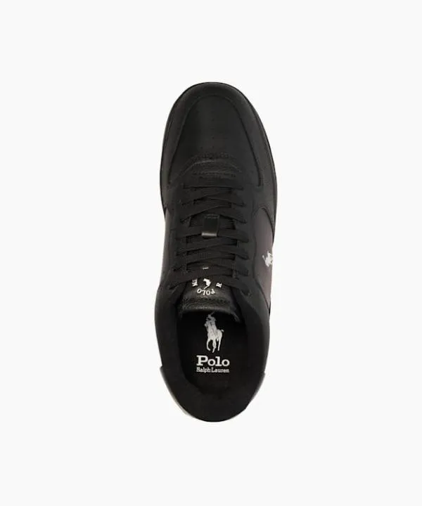 Dune London Casual Shoes Masters CrtSne Black Leather Trainers Dune London Black 8211 Men