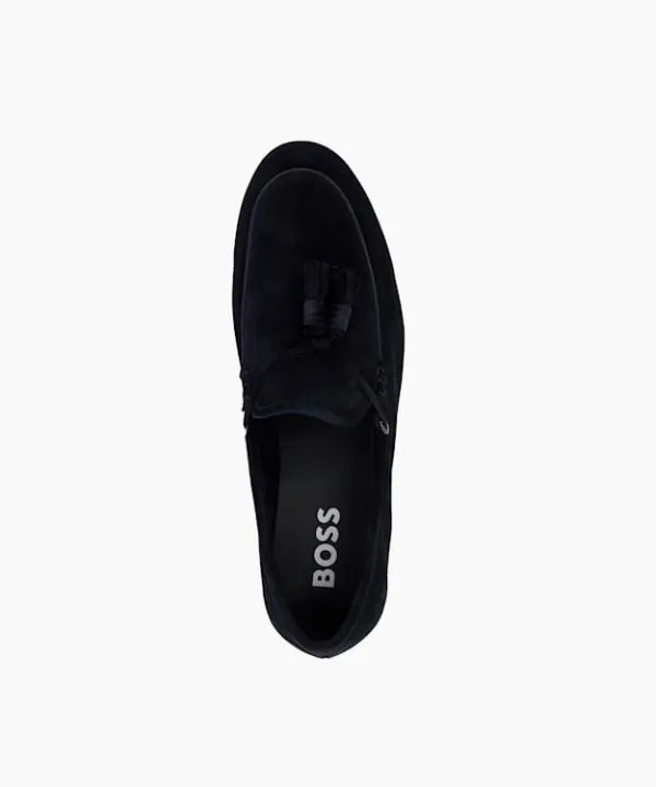 Dune London Casual Shoes Sienne Navy Suede Tassel Trim Loafers Dune London Blue 8211 Men Dune London Casual Shoes Sienne Navy Suede Tassel Trim Loafers Dune London Blue 8211 Men