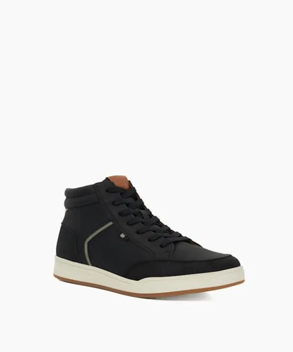 Dune London Casual Shoes Streets Black Canvas High Top Trainers Dune London Black 8211 Men Dune London Casual Shoes Streets Black Canvas High Top Trainers Dune London Black 8211 Men