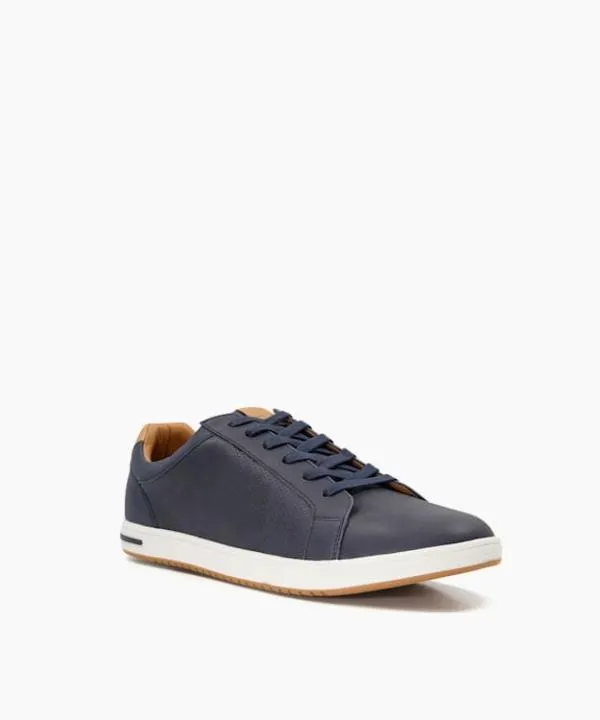 Dune London Casual Shoes Tezzy Navy Wide Fit Trainers Dune London Blue 8211 Men
