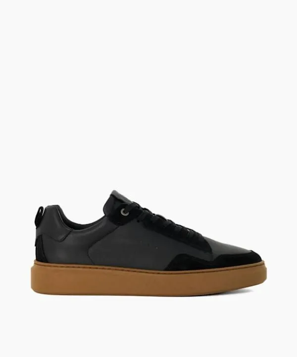 Dune London Casual Shoes Thies Black Lace Up Flatform Trainers Dune London Black 8211 Men