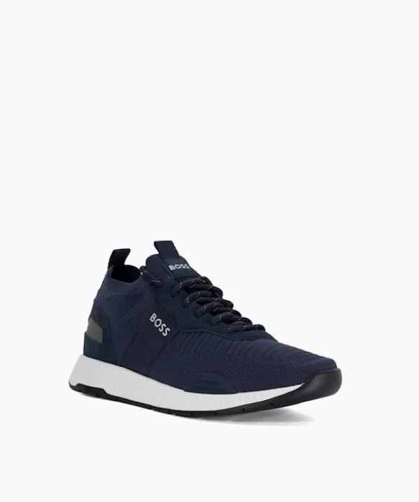 Dune London Casual Shoes Titanium Runn Navy Branded Runner Trainers Dune London Blue Synthetic 8211 Men Dune London Casual Shoes Titanium Runn Navy Branded Runner Trainers Dune London Blue Synthetic 8211 Men