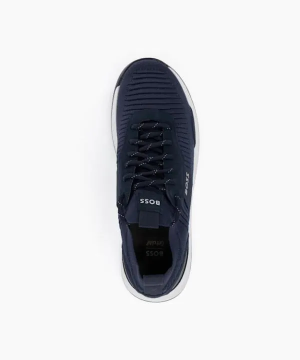 Dune London Casual Shoes Titanium Runn Navy Branded Runner Trainers Dune London Blue Synthetic 8211 Men Dune London Casual Shoes Titanium Runn Navy Branded Runner Trainers Dune London Blue Synthetic 8211 Men