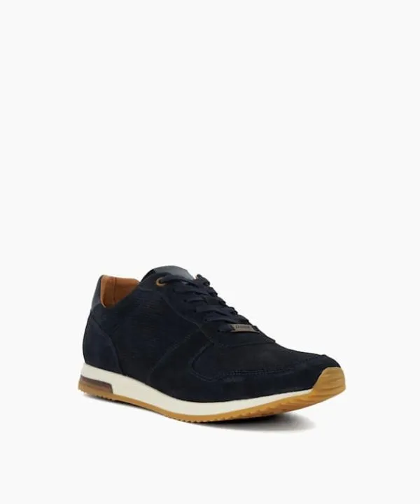 Dune London Casual Shoes Trilogy Navy LaceUp Runner Trainers Dune London Blue 8211 Men Dune London Casual Shoes Trilogy Navy LaceUp Runner Trainers Dune London Blue 8211 Men