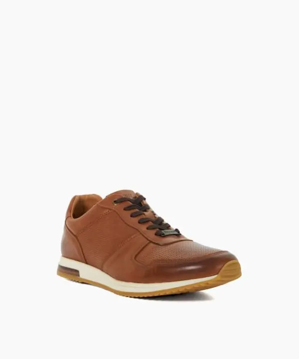 Dune London Casual Shoes Trilogy Tan LaceUp Runner Trainers Dune London Brown 8211 Men Dune London Casual Shoes Trilogy Tan LaceUp Runner Trainers Dune London Brown 8211 Men