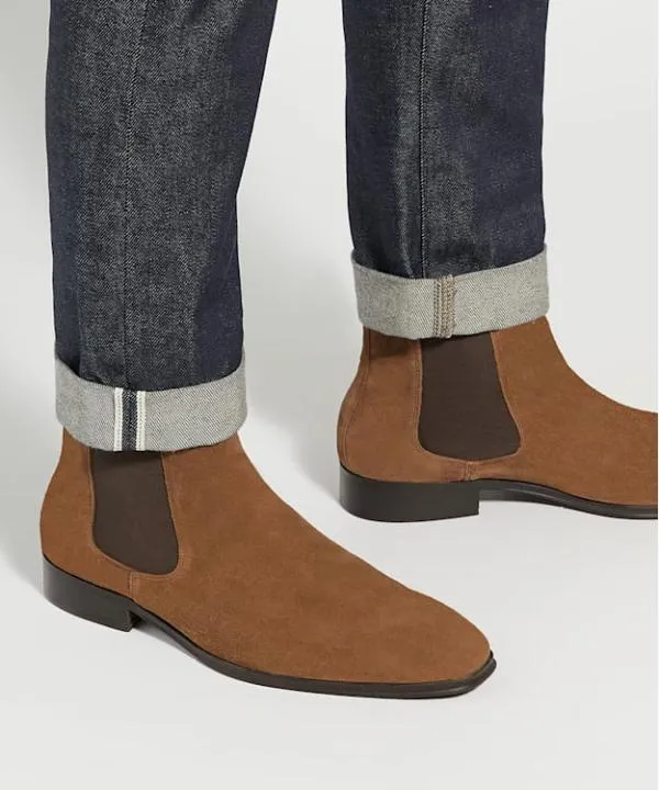 Dune London Chelsea Boots Mandatory Brown Chelsea Boots Dune London Brown 8211 Men