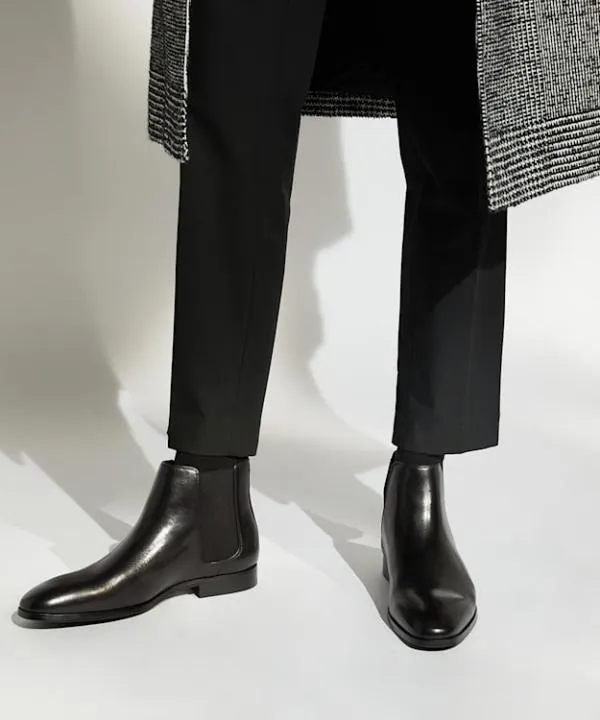 Dune London Chelsea Boots Mantle Black AlmondToe Chelsea Boots Dune London Black 8211 Men