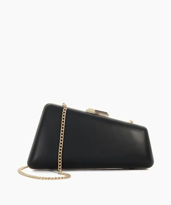 Dune London Clutch Bags Balancing Black Smooth Finish Clutch Bag Dune London Black 8211 Women Dune London Clutch Bags Balancing Black Smooth Finish Clutch Bag Dune London Black 8211 Women