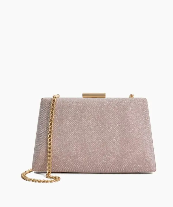 Dune London Clutch Bags Bellaria Rose Gold Metallic Box Clutch Bag Dune London Metallic 8211 Women Dune London Clutch Bags Bellaria Rose Gold Metallic Box Clutch Bag Dune London Metallic 8211 Women