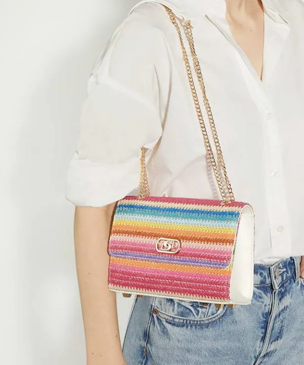 Dune London Clutch Bags Dinkydellsie Multi Multicoloured Raffia Shoulder Bag Dune London Multi 8211 Women Dune London Clutch Bags Dinkydellsie Multi Multicoloured Raffia Shoulder Bag Dune London Multi 8211 Women