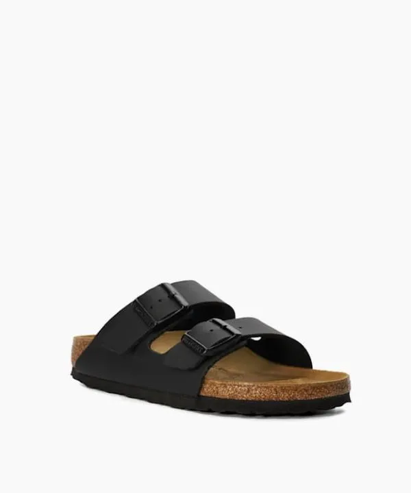 Dune London Flat Sandals Arizona Birko F Black Two Strap Sandals Dune London Black 8211 Women