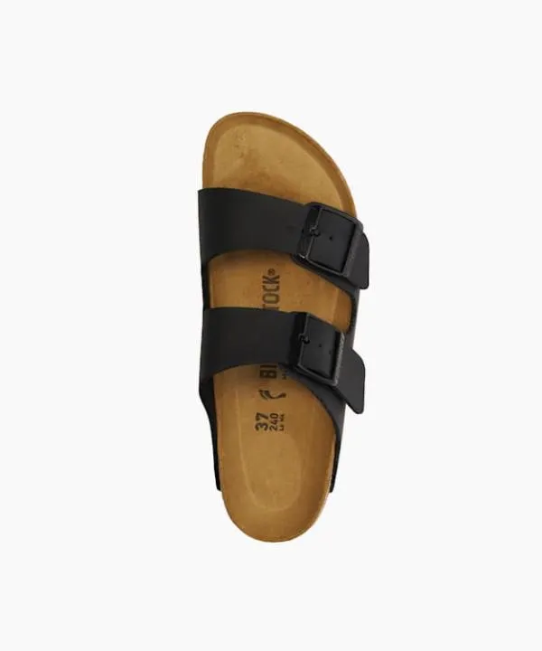 Dune London Flat Sandals Arizona Birko F Black Two Strap Sandals Dune London Black 8211 Women
