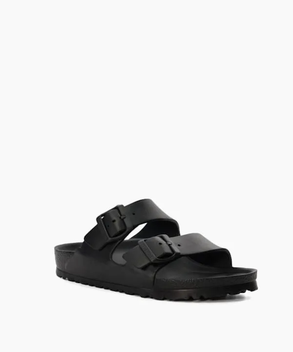 Dune London Flat Sandals Arizona Eva Lad Black Casual DoubleStrap Sliders Dune London Black 8211 Women Dune London Flat Sandals Arizona Eva Lad Black Casual DoubleStrap Sliders Dune London Black 8211 Women