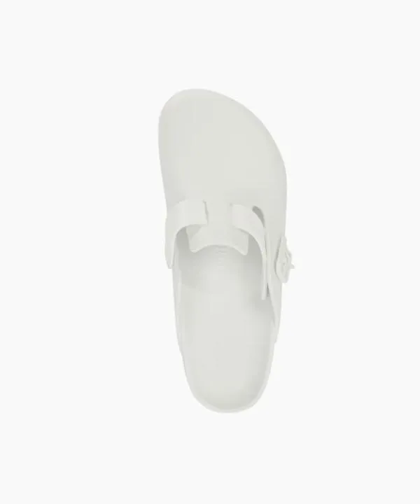 Dune London Flat Sandals Boston Eva Sand White Boston EVA Clogs Dune London White 8211 Women