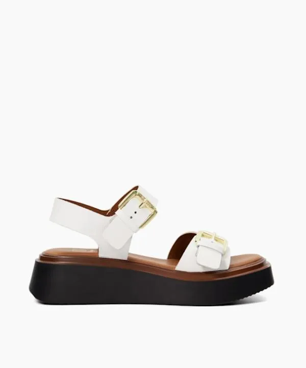 Dune London Flat Sandals Loells White Casual Flatform Sandals Dune London White 8211 Women Dune London Flat Sandals Loells White Casual Flatform Sandals Dune London White 8211 Women