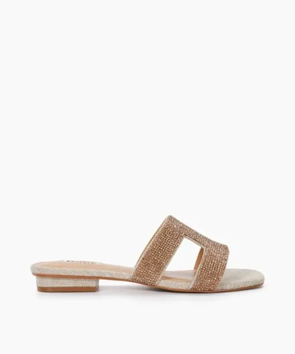 Dune London Flat Sandals Loupe Gold Smart Slider Sandals Dune London Metallic 8211 Women Dune London Flat Sandals Loupe Gold Smart Slider Sandals Dune London Metallic 8211 Women