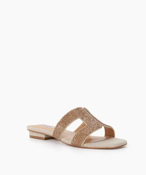 Dune London Flat Sandals Loupe Gold Smart Slider Sandals Dune London Metallic 8211 Women Dune London Flat Sandals Loupe Gold Smart Slider Sandals Dune London Metallic 8211 Women