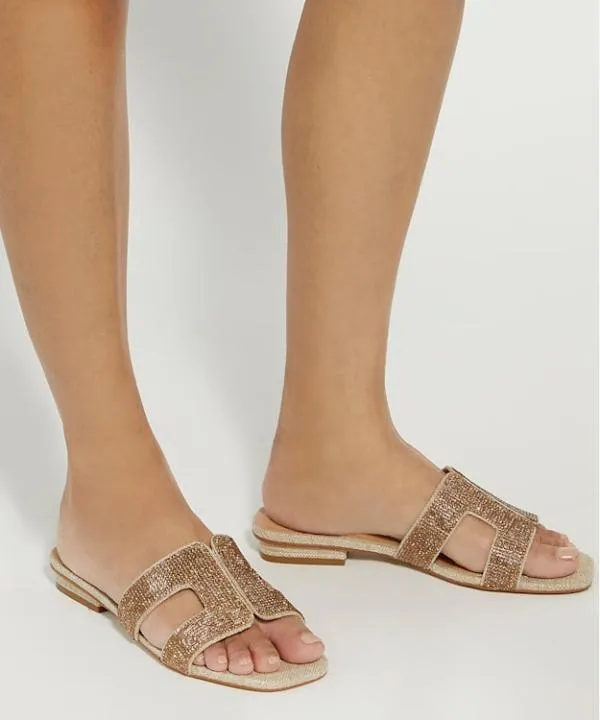 Dune London Flat Sandals Loupe Gold Smart Slider Sandals Dune London Metallic 8211 Women Dune London Flat Sandals Loupe Gold Smart Slider Sandals Dune London Metallic 8211 Women