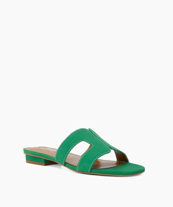 Dune London Flat Sandals Loupe Green Smart Slider Sandals Dune London Green Suede 8211 Women Dune London Flat Sandals Loupe Green Smart Slider Sandals Dune London Green Suede 8211 Women