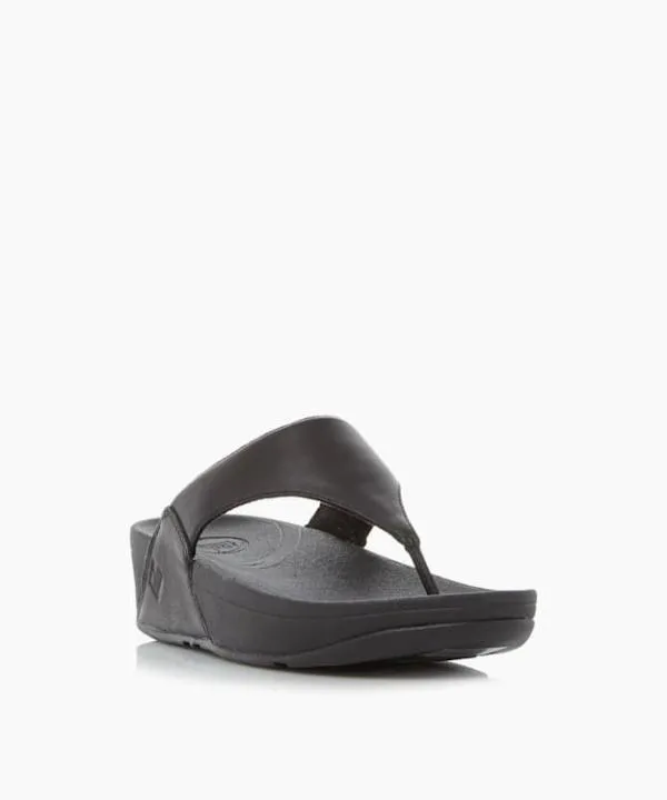 Dune London Flat Sandals Lulu1 Black Toe Post Sandals Dune London Black 8211 Women