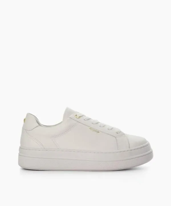 Dune London Flat Shoes Eastern White Branded Chunky Cup Sole Trainers Dune London White 8211 Women