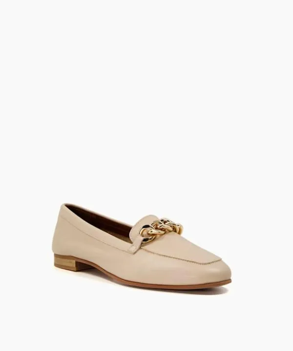 Dune London Flat Shoes Goldsmith Ecru Chain Trim Leather Loafers Dune London Neutral 8211 Women Dune London Flat Shoes Goldsmith Ecru Chain Trim Leather Loafers Dune London Neutral 8211 Women