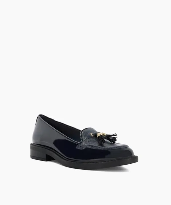 Dune London Flat Shoes Grape Navy Patent Tassel Loafers Dune London Blue Synthetic 8211 Women Dune London Flat Shoes Grape Navy Patent Tassel Loafers Dune London Blue Synthetic 8211 Women