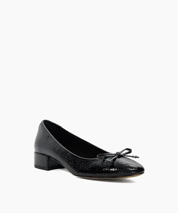 Dune London Flat Shoes Hollies Black Low Block Heel Ballet Flats Dune London Black Synthetic 8211 Women Dune London Flat Shoes Hollies Black Low Block Heel Ballet Flats Dune London Black Synthetic 8211 Women