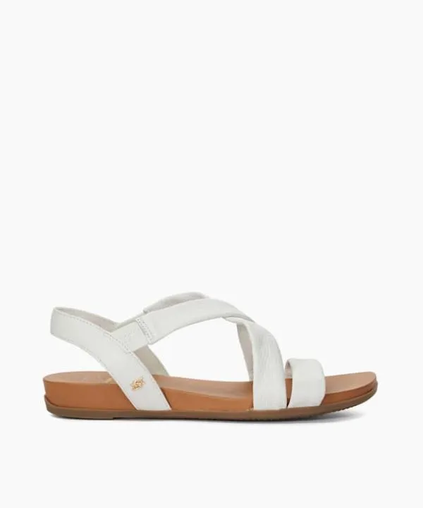 Dune London Gladiator Sandals Landies White Wide Fit Casual Sandals Dune London White 8211 Women
